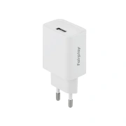 FAIRPLAY Caricatore 12W/1USB (Bianco) (Bulk)