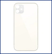 Big Hole Back Cover Glass For IPhone 11 White A+++ Big Hole Back Cover Glass For IPhone 11 White A+++