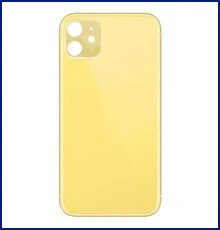 Big Hole Back Cover Glass For IPhone 11 Yellow A+++ Big Hole Back Cover Glass For IPhone 11 Yellow A+++