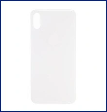 Big Hole Back Cover Glass For IPhone XS Max White A+++
